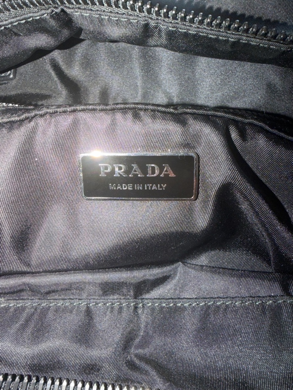 Prada Black Nylon Puffer Tote - Picture 10 of 10